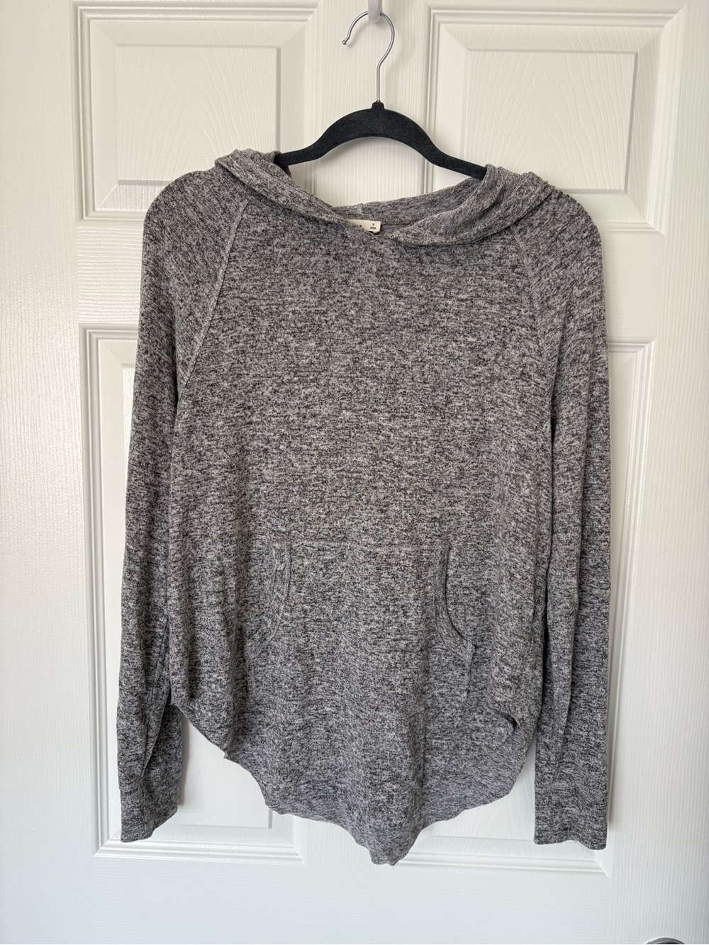 Aritzia TNA Lightweight Hoodie Heather Gray | Size Small